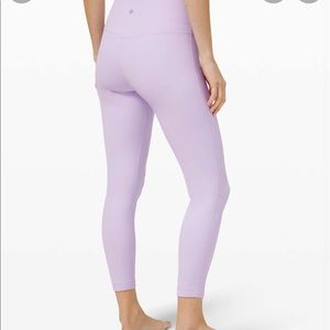 Lilac lululemon align leggings size 6
